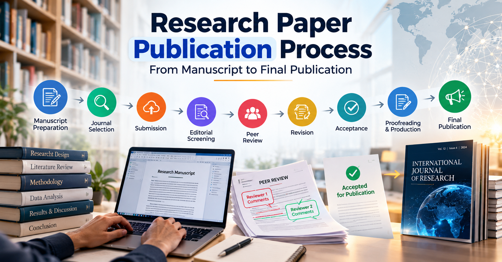 Research Paper Publication Process: From Manuscript to Final Publication