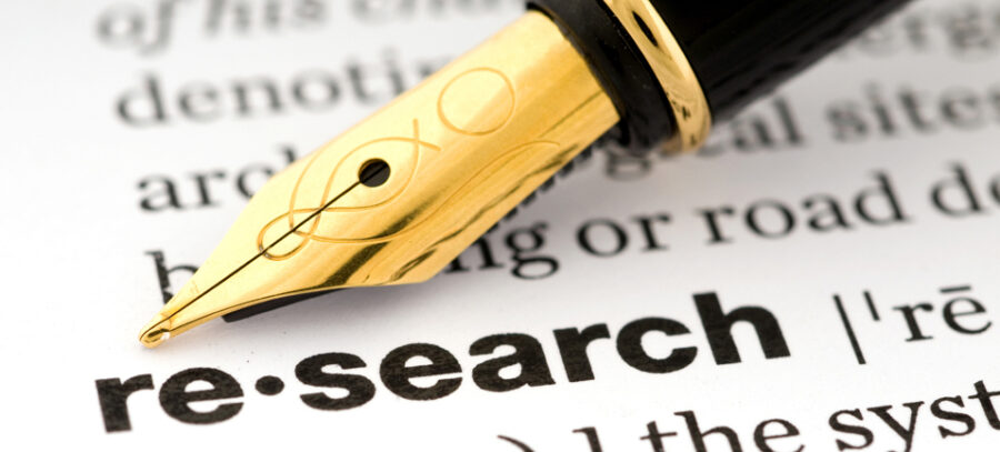 How to select a research topic ppt image